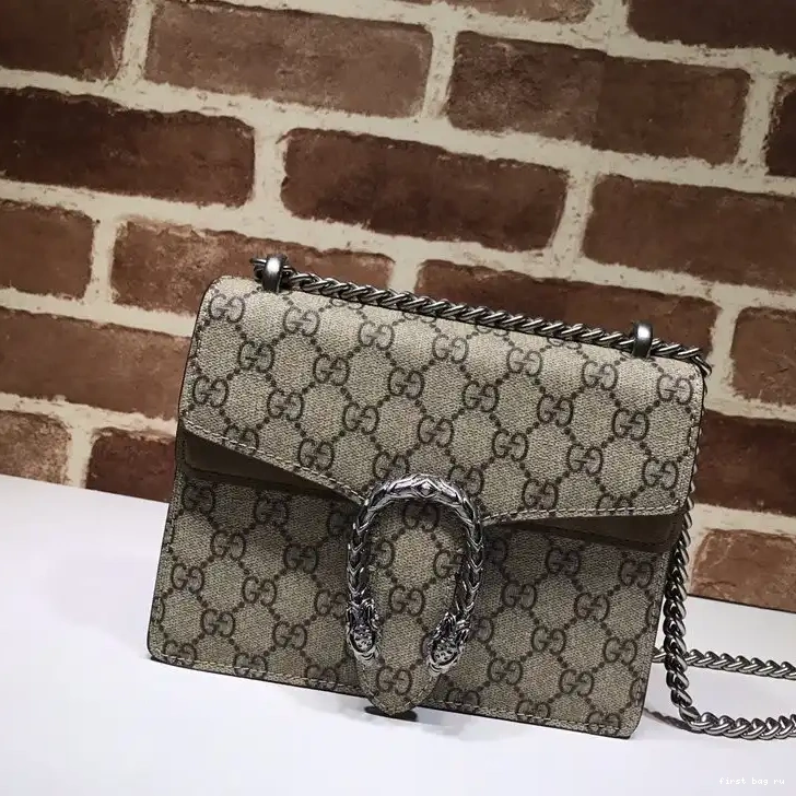 First bag ru bag GUCCI mini GG Dionysus 0506